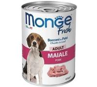 Monge Fresh Umido Cane Bocconi in Paté Maiale 400g