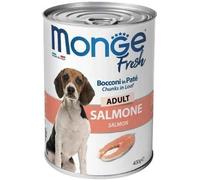 Monge Fresh Umido Cane Bocconi in Paté Salmone 400g