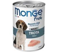 Monge Fresh Umido Cane Bocconi in Paté Trota 400g