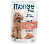 Monge Fresh Umido Cane Patè con Bocconcini Salmone 85g