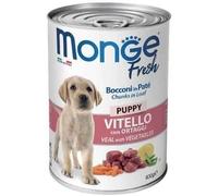 Monge Dog Fresh Puppy scatoletta - vitello con verdure 400 g