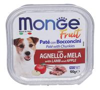 Monge Fruit Cane Agnello&Mela 100 g Mangime