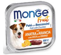 Monge Fruit Cane Anatra&Arancia 100 g Mangime