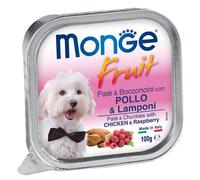 Monge Fruit Pollo E Lamponi Cibo Umido Per Cani Adulti 100g