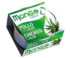 MONGE Fruit Cat Pollo con aloe vera Kitten 80 g