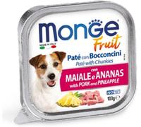 Monge Fruit Dog Vaschetta Multipack 32x100G MAIALE E ANANAS