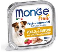 Monge Fruit Dog Vaschetta Multipack 32x100G POLLO E LAMPONI