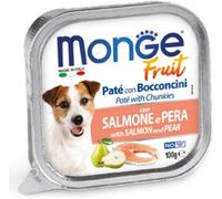 Monge Fruit Dog Vaschetta Multipack 32x100G SALMONE E PERA