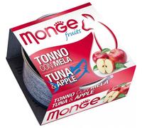 Monge Fruits Cat Lattina Multipack 24x80G TONNO CON MELA