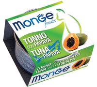 Monge Fruits Cat Lattina Multipack 24x80G TONNO CON PAPAYA