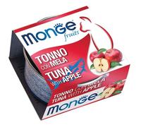 MONGE FRUITS TONNO C/MELA 80G
