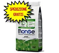 MONGE GATTO CROCCHETTA ADULTO MONOPROTEICO CONIGLIO 1,5 KG