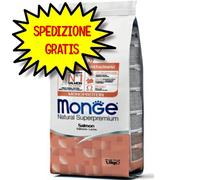 MONGE GATTO CROCCHETTA ADULTO MONOPROTEICO SALMONE 1,5 KG