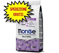 MONGE GATTO CROCCHETTA ADULTO STERILIZZATO POLLO 1,5 KG