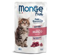 MONGE GATTO FRESH BUSTA KITTEN MANZO 85 GR