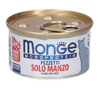 Monge Monoproteico Pezzetti Solo Manzo Cibo Umido Gatti 80g