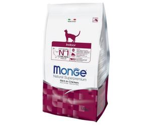 MONGE GATTO NATURAL SUPERPREMIUM INDOOR ADULTO POLLO 1,5 KG