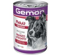 monge Gemon adult medium bocconi manzo fegato 415 g