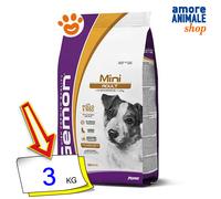 Monge Gemon Dog Adult Mini con Pollo e Riso Cibo Secco Cani 3 Kg