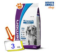Monge Gemon Dog All Breed Adult Tonno e Riso Cibo Secco Cani 3/15 Kg