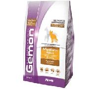 Monge Gemon Pollo E Riso Cibo Secco Cani Adulti Taglia Media Sacco 15 Kg