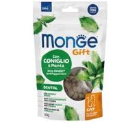 Monge Gift Snack Cat Dental Coniglio e Menta Filled and Crunchy 60g