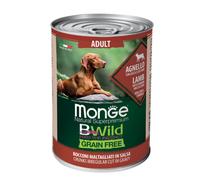 Monge Natural Super Premium Bwild Grain Free Formula All Breeds Gusto Agnello Zucca Zucchine Cibo Um