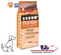 Monge BWild Grain Free Adult All Breeds Anatra e Patate: 12 kg