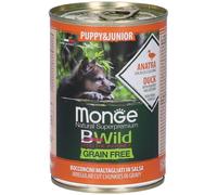 Monge Grain Free Cani Puppy&Junior Bocconcini Anatra Con Zucca E Zucch
