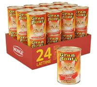 Monge Gran Bontà Bocconcini Adult Carne e Manzo Umido Gatti 9,6kg 24 Pezzi