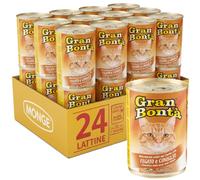 Monge Gran Bontà Bocconcini Adult Fegato e Coniglio Umido Gatti 9,6kg 24 Pezzi
