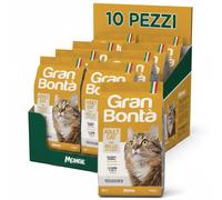 Monge Gran Bontà Crocchette Adult Pollo Alimento Completo Secco Gatti 4kg 10 Pez