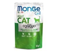 MONGE GRILL ADULT CONIGLIO 85G
