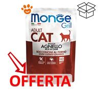 Monge Cat Grill 85 gr: Adult Agnello