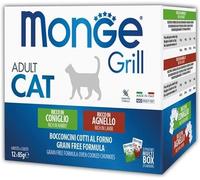 Monge Grill Cat Busta Mix Carne 12X85G
