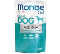 Monge Grill Dog Busta Multipack 24x100G MERLUZZO