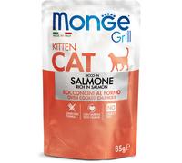 Monge Cat Grill Kitten con Salmone Bocconcini in Jelly Busta 85gr
