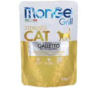 Monge Grill Sterilised Cat Bocconcini Al Forno Ricco In Galletto - Ris
