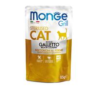 Monge Grill Sterilized Galletto 85 g - Bocconcini per Gatti