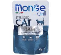 Monge Grill Trota Gatti Sterilizzati 10x85 g