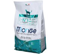 Monge Ricco Di Pollo Hairball Cibo Secco Gatti Adulti Sacco 1,5