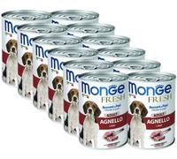 Monge Kit Risparmio 12x400G Fresh Dog AGNELLO