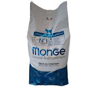 Monge Ricco Di Pollo Cibo Secco Gatti Cuccioli 1-12 Mesi Sacco 10Kg
