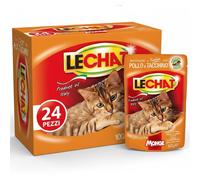 Monge LeChat Adult Bocconcini Pollo e Tacchino Umido Gatti Buste 2,4kg 24 Pezzi