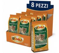 Monge LeChat Crocchette Adult Pollo e Riso Gatti Taurina Omega 3 6 12kg 8 Pezzi