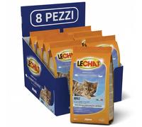 Monge LeChat Crocchette Adult Tonno e Salmone Gatti Taurina Omega 3 6 12kg 8 Pez