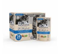 Monge LeChat Excellence Adult Acciughe e Verdure Umido Gatti 2,38kg 28 Pezzi