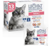 Monge LeChat Excellence Adult Manzo e Salmone Umido Gatti 5,2kg 13 Pezzi