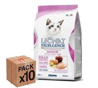 Monge LeChat Excellence Croccantini Gatto Indoor Pollo 4kg 10 Buste