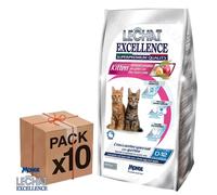 Monge LeChat Excellence Crocchette Gattini Pollo Crescita 4kg 10 Buste